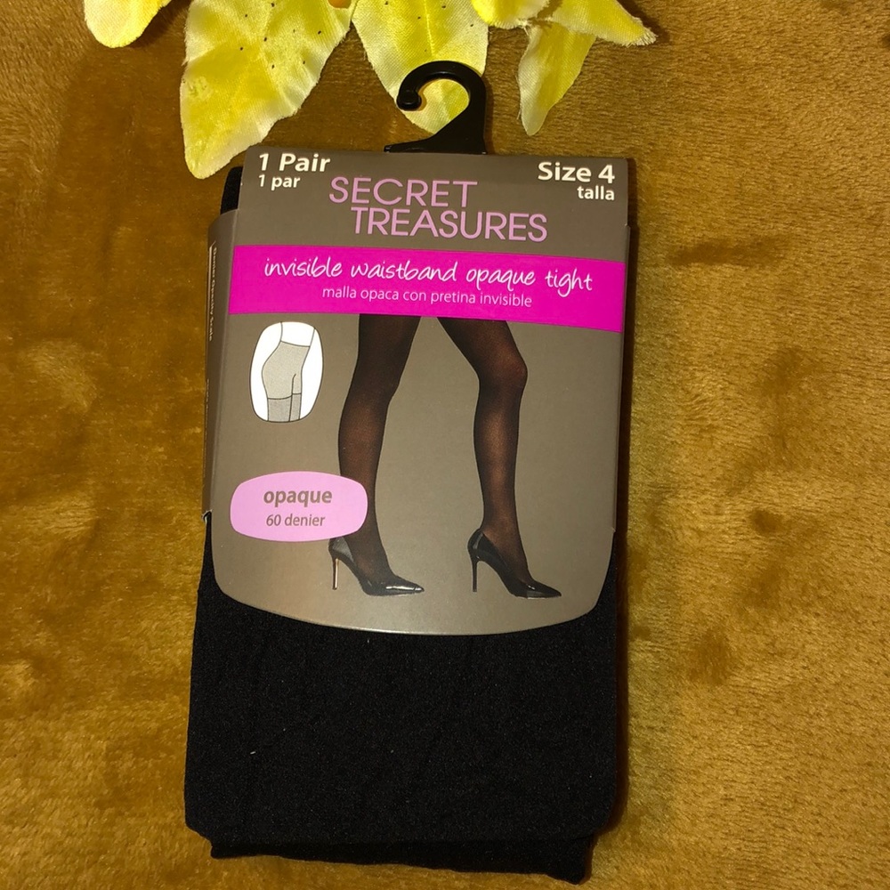 INVISIBLE WAISTBAND OPAQUE TIGHT NEW